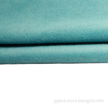 double sided fleece woolen yarn dyed fabric